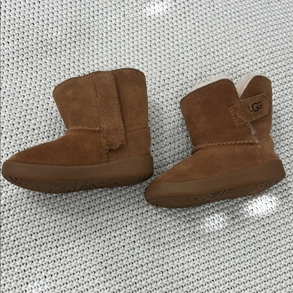 UGG Kids Tan Suede Boots